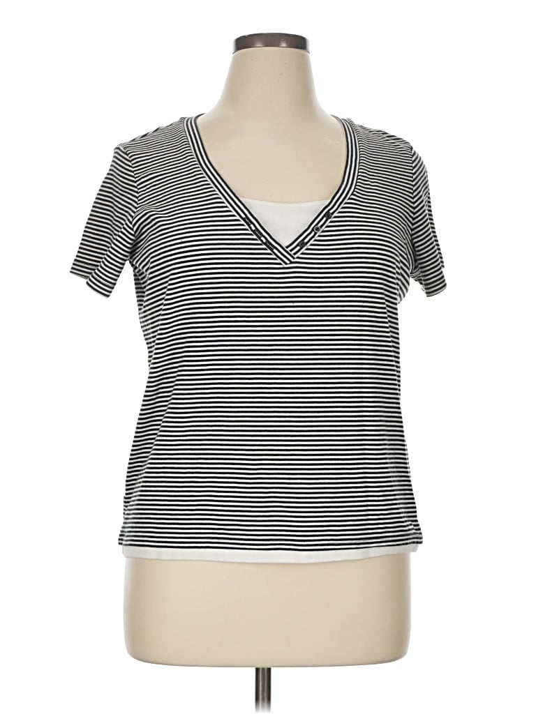 Pre-owned White Stag Short Sleeve T-shirt In Gray