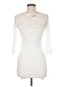 Club L Ivory 3/4 Sleeve Top Size 6 - photo 2