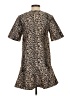 H&M Animal Print Brown Casual Dress Size XS - photo 2
