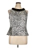 DressBarn Silver Sleeveless Blouse Size XL - photo 1