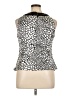DressBarn Silver Sleeveless Blouse Size XL - photo 2