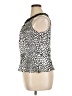 DressBarn Silver Sleeveless Blouse Size XL - photo 5