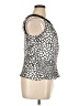 DressBarn Silver Sleeveless Blouse Size XL - photo 4