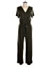 B Collection by Bobeau Solid Green Jumpsuit Size L - photo 1