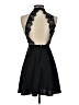 Unbranded Solid Black Cocktail Dress Size S - photo 2