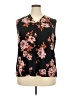 Massini Black Sleeveless Blouse Size 2X - photo 1