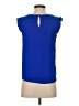 Monteau Blue Sleeveless Blouse Size S - photo 2