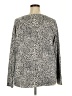 Nine Britton Animal Print Gray Pullover Sweater Size 3X - photo 2