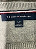 Tommy Hilfiger 100% Cotton Print Gray Pullover Sweater Size S - photo 7
