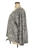 Nine Britton Animal Print Gray Pullover Sweater Size 3X - photo 5