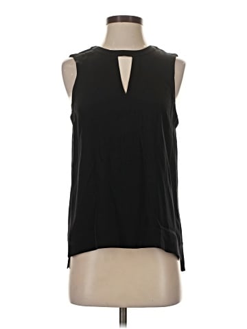 Tibi Sleeveless Silk Top (view 1)
