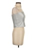 Zara Silver Sleeveless Top Size S - photo 4