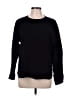 Uniqlo 100% Cotton Black Long Sleeve Top Size L - photo 1