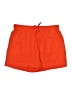 Unbranded 100% Polyester Solid Orange Athletic Shorts Size XXL - photo 1