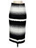 ECI Stripes Black Casual Skirt Size S - photo 2