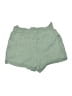wonderly Solid Green Shorts Size L - photo 2