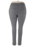 Maze Collection Houndstooth Gray Casual Pants Size 3X - photo 2