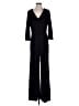 Assorted Brands Solid Black Jumpsuit Size M - photo 1