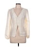 Unbranded 100% Polyester Ivory Long Sleeve Blouse Size L - photo 1