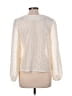 Unbranded 100% Polyester Ivory Long Sleeve Blouse Size L - photo 2