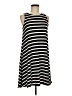 Old Navy Stripes Black Casual Dress Size M - photo 1
