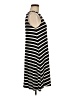 Old Navy Stripes Black Casual Dress Size M - photo 4