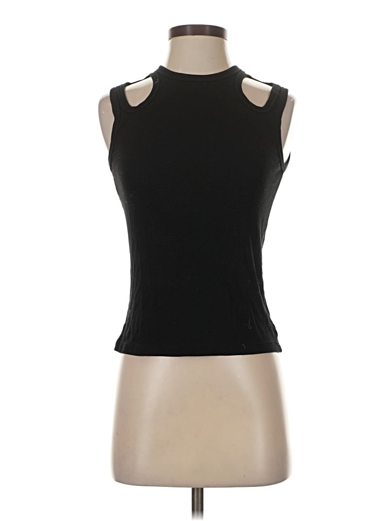 Pre-owned Lna Sleeveless T-shirt In Black