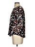 Ann Taylor LOFT 100% Rayon Black Short Sleeve Blouse Size S - photo 5