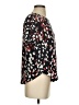 Ann Taylor LOFT 100% Rayon Black Short Sleeve Blouse Size S - photo 4