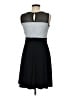 En Focus Studio Color Block Gray Cocktail Dress Size 6 - photo 2