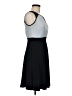 En Focus Studio Color Block Gray Cocktail Dress Size 6 - photo 4
