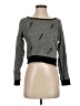 Express 100% Cotton Metallic Gray Pullover Sweater Size S - photo 1