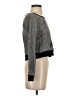 Express 100% Cotton Metallic Gray Pullover Sweater Size S - photo 4