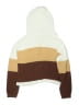 Derek Heart 100% Polyester Color Block Brown Cardigan Size M (kids) - photo 2