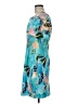 Gianni Bini Tropical Teal Cocktail Dress Size M - photo 5