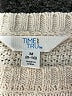 Time and Tru Ivory Pullover Sweater Size M - photo 4