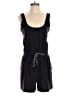 Lou & Grey 100% Polyester Solid Black Romper Size XS - photo 1