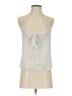 Ivy + Main 100% Polyester Silver Sleeveless Blouse Size S - photo 1