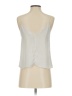 Ivy + Main 100% Polyester Silver Sleeveless Blouse Size S - photo 2