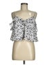 Topshop 100% Polyester Blue Sleeveless Blouse Size 8 - photo 1