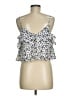 Topshop 100% Polyester Blue Sleeveless Blouse Size 8 - photo 2