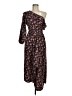 Topshop 100% Polyester Paisley Black Casual Dress Size 6 - photo 1