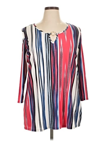 New Directions 3/4 Sleeve Blouse (view 1)