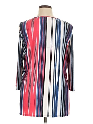 New Directions 3/4 Sleeve Blouse (view 2)