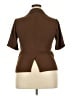 Assorted Brands Brown Short Sleeve Blouse Size 3X - photo 2