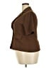 Assorted Brands Brown Short Sleeve Blouse Size 3X - photo 5