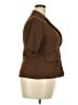 Assorted Brands Brown Short Sleeve Blouse Size 3X - photo 4