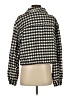 Divided by H&M 100% Polyester Houndstooth Ivory Jacket Size M - photo 2