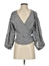 Unbranded Gray 3/4 Sleeve Blouse Size XS - photo 1