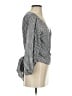 Unbranded Gray 3/4 Sleeve Blouse Size XS - photo 4